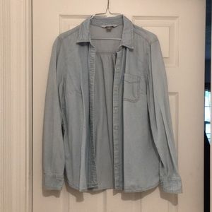 Old navy denim button up